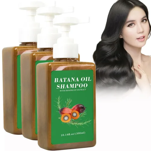 Miniatura 7 de Champú de aceite Batana de 10.1 fl oz, champú Batana, aceite de batana para el crecimiento del cabello, aceite de batana para el crecimiento del 2pc