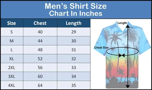 Miniatura 7 de ALVISH Hawaiian Shirts for Men Tropical Palm Casual Button Down Short Sleeve