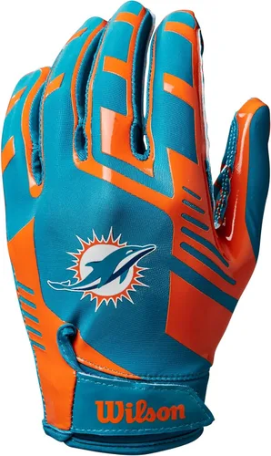 Miniatura 53 de Wilson NFL - Guantes de fútbol americano con ajuste elástico, tallas para jóvenes y adultos