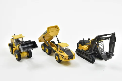 Miniatura 4 de New Ray - Juego de 3 cajas con ventana Volvo, 32095, color amarillo