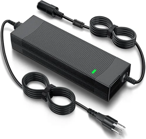 Miniatura 8 de Convertidor de CA a CC, convertidor de 120 W/10 A/7.64 pies, 110 V a 12 V, adaptador de encendedor de cigarrillos de automóvil, enchufe de fuente