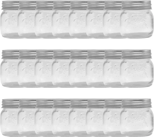 Paquete de 24: 3"; Heritage Mason Jar by Ashland®