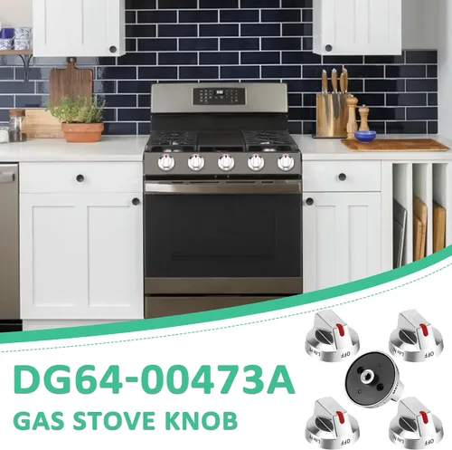 Miniatura 7 de DG64-00473A - Perillas de repuesto para estufas Samsung, reemplazos, pomos de estufa de gas, NX58F5700WS NX58H5600SS NX58H5650WS NX58J7750SS