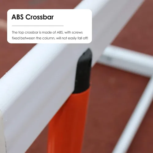 Miniatura 5 de YXXSDP Profesional de agilidad ajustable obstáculos, pista escolar y equipo de entrenamiento de velocidad de campo, equipo deportivo atlético