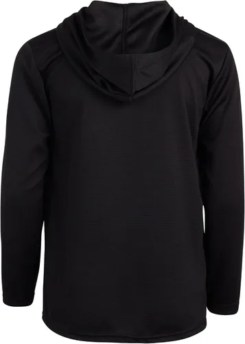 Miniatura 6 de RBX Conjunto deportivo para niños Sudadera térmica deportiva de 2 piezas con capucha y pantalones deportivos de tricot (talla 8-12)