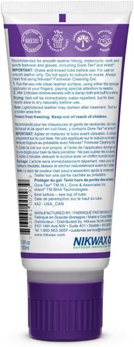 Miniatura 2 de Nikwax Cera impermeabilizante para cuero, crema, restaura la repelencia al agua DWR, cuidado de zapatos, limpiador de botas y calzado, protección