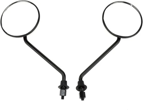 Miniatura 9 de HIAORS 8mm Espejos retrovisores ajustables para motocicleta GY6, ciclomotor Ruckus 50 P50 Spree Elite50 FA50 Tomos A35 Sprint Targa 150cc 250cc