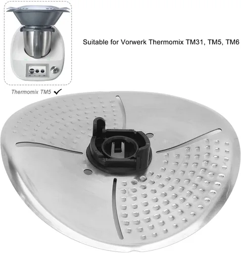 Miniatura 6 de Cubierta de la cuchilla de la máquina de cocina, cortador de acero inoxidable conveniente para TM5 TM6 TM31