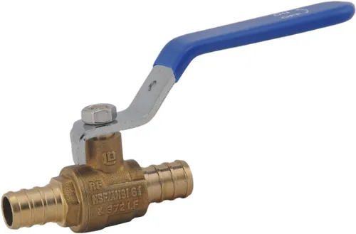 Miniatura 6 de Válvula PEX de 1/2 pulgada, válvula de bola de cierre de puerto completo de latón, mango de 1/4 de giro, válvula de agua PEX con certificación