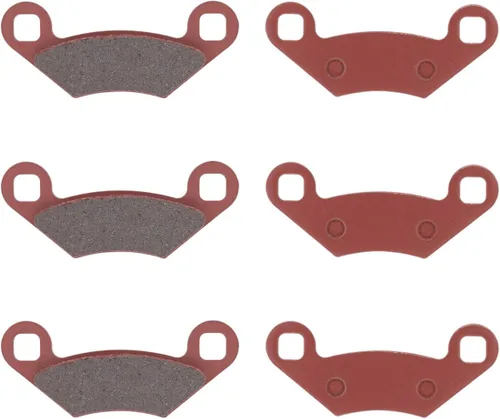MOTOKU Pastillas de Freno Delantero y Trasero para Hawkeye Outlaw Predator 500 Sportsman 400 570 EPS 800 EFI