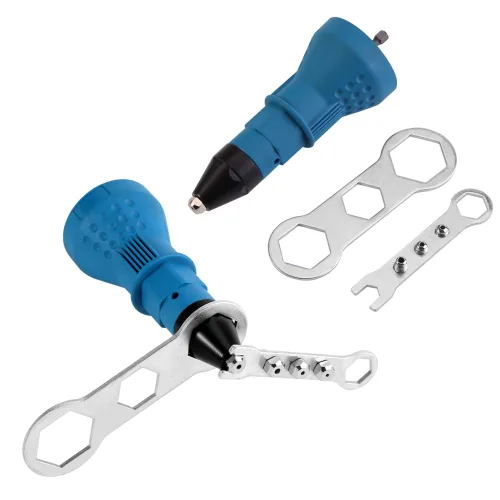 Miniatura 3 de Pistola de remache profesional taladro inalámbrico remachador remachador herramienta adaptador eléctrico tuerca remachadora pistola inserción tuerca