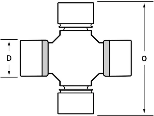 Miniatura 3 de SKF U-Joint UJ408 para Suzuki