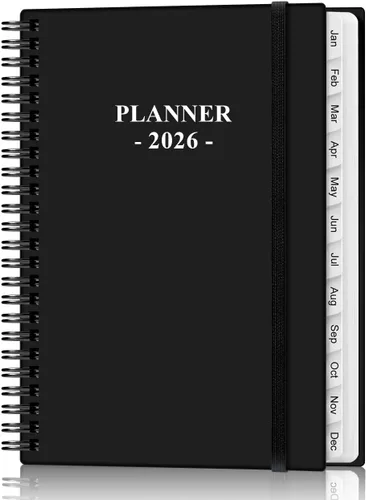 Miniatura 18 de Agenda de bolsillo 2026 - Agenda semanal y mensual 2026 de enero de 2026 a diciembre de 2026, pestañas de 12 meses, 3.75 x 6.75 pulgadas, verde