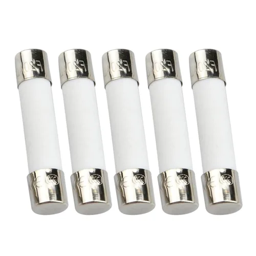 Miniatura 2 de Paquete de 5 fusibles de microondas – 20 amperios 250 V de cerámica, soplado lento, 0.236 x 1.181 in, reemplazo universal para GE WB27X10388