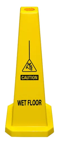 Miniatura 10 de Cortina Lamba 25" Cone "Safety First" Español, 03-600-07, Amarillo 25" amarillo.