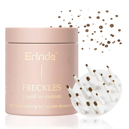 Miniatura 9 de Erinde Mejora Bolígrafo Líquido para Pecas, Sello de Pecas con Almohadilla de Aire, Sello de Pecas Mágico Natural de Secado Rápido y Larga Duración