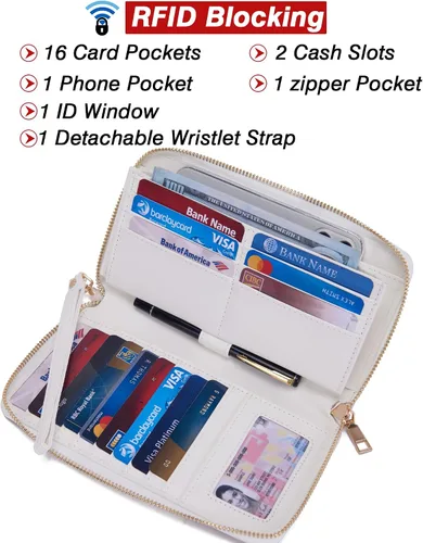 Miniatura 3 de YZAOLL Monederos para mujer, de piel sintética, tamaño mediano, grande, bolso de hombro, bolso de mano