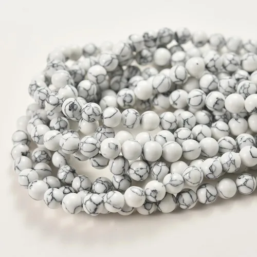 Miniatura 35 de 6mm Cuentas Redondas de Granate para Hacer Joyería DIY, Poder Curativo de Cristal, Piedras Preciosas Sueltas para Hacer Pulseras y Collares, Hilo