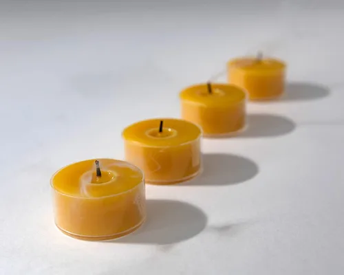 Miniatura 3 de The Beeswax Co - Velas de cera de abejas ligeras, perfumadas a miel natural, para el hogar, larga duración y ecológicas, mecha de algodón