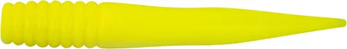 Miniatura 36 de Bobby Garland Slab Slay'R Señuelo de pesca de plástico suave para crappie, equipo de pesca y accesorios, 2 pulgadas, Chartreuse Silver Chartreuse