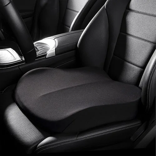 Miniatura 7 de Cojines para silla de oficina, almohada a tope para automóvil sentado durante mucho tiempo, cojín de asiento de alivio de presión en silla de Azul