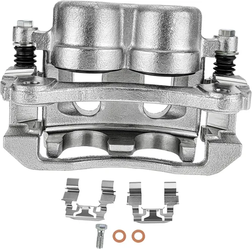 Miniatura 24 de SCITOO 18B4695 18B4694 Juego de pinzas de freno de disco con soporte para Chevy Blazer / S10, para GMC Jimmy 98-05, para GMC Sonoma 1998-2004