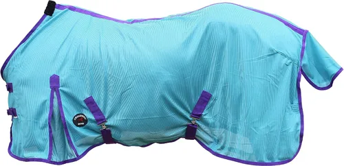 Miniatura 17 de Challenger Caballo Malla Verano Mosca Hoja Primavera Flujo de Aire Turquesa 7301