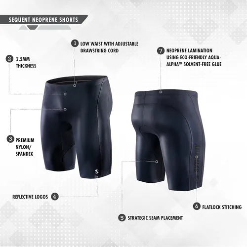 Miniatura 3 de Synergy Short Multisport Sequent Neopreno Hombre