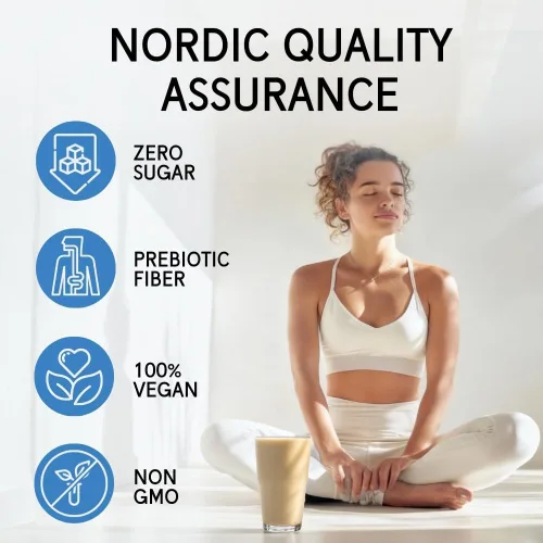 Miniatura 7 de Proteína de cebada en polvo a base de plantas de vainilla, deliciosa y suave mezcla completa de proteínas veganas de 0.71 oz, proteína de guisante