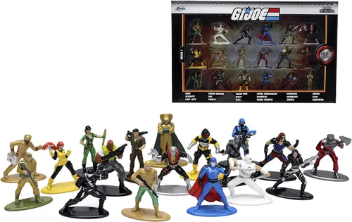 Miniatura 2 de Jada Toys G.I. Joe 32913 - Juego de 18 figuras fundidas a presión, juguetes para niños y adultos, 1.65 pulgadas