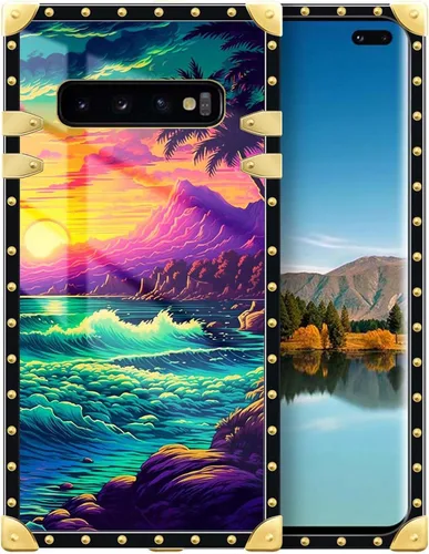 Miniatura 25 de Funda compatible con Samsung Galaxy Note 10 Plus, Lipstick Lips Note 10 Plus para niñas, TPU suave a prueba de golpes, protección rígida
