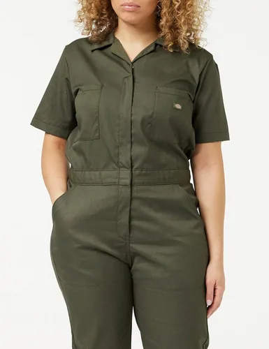 Miniatura 2 de Dickies - Overol flexible de manga corta para mujer