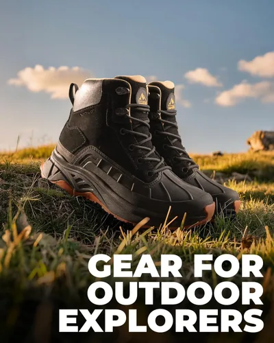 Miniatura 7 de NORTIV 8 Botas de senderismo impermeables para mujer, botas de senderismo al aire libre para senderismo