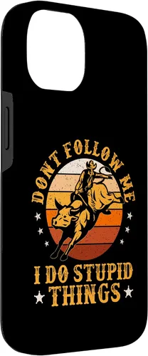 Miniatura 6 de Carcasa vintage para iPhone XS Max Don't Follow Me I Do Stupid Things