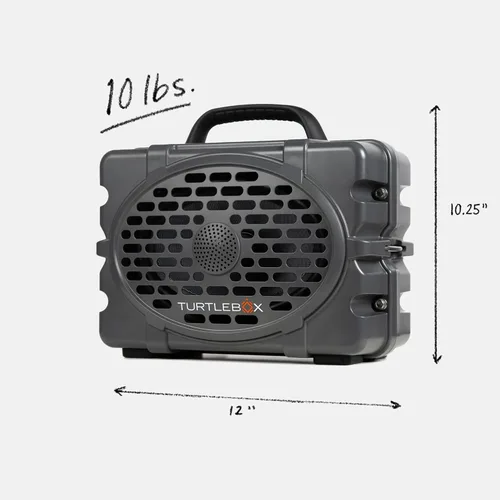 Miniatura 4 de Turtlebox Original Gen 3: Altavoz Bluetooth Portátil para Exteriores – Ultra-Fuerte (120dB), Impermeable (IP67), Resistente, Resistente a Impactos