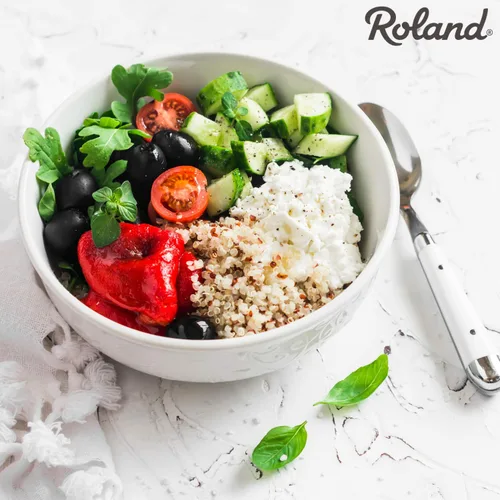 Miniatura 6 de Roland Foods Quinua mediterránea sazonada, bolsa de 5.46 onzas, paquete de 6