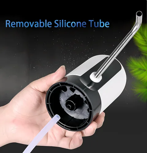 Miniatura 4 de Dispensador de agua para botella de 5 galones, dispensador de agua inalámbrico USB para niños, dispensador de agua portátil de 5 galones