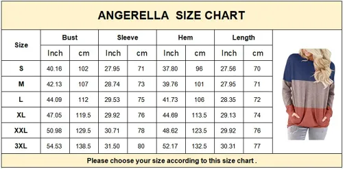Miniatura 6 de Angerella - Blusas casuales con bolsillos y de corte holgado para mujer