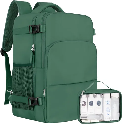 Miniatura 16 de Mochila de Viaje Sinaliy, Azul claro, Grande, Viajes