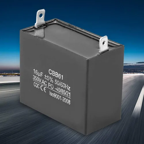 Miniatura 3 de Cbb61 15Uf 5% 300Vac 50 60Hz Condensador de motor de plástico negro Cbb61 Motor Corriendo Condensador de arranque Cqc 350V AC 16Uf 50 60Hz