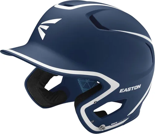 Miniatura 30 de Easton Z5 2.0 - Casco de bateo de béisbol Incluye protector de mandíbula reversible Negro