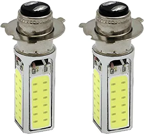 Miniatura 3 de 2 bombillas COB 6000K para Honda ATC110 ATC125M ATC185 ATC200 ATC200E ATC200M TRX125 TRX200SX TRX250 Reemplazar 34901-323-750 34901-HC3-003 34