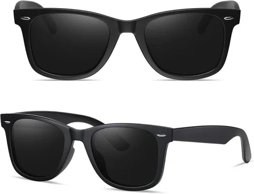 Miniatura 22 de MEETSUN Polarized Sunglasses for Women Men Classic Retro Square Frame Driving Sun Glasses UV Protection