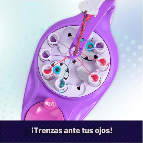 Miniatura 4 de Cool Maker, kit KumiKreator para hacer pulseras y collar de amistad con cuentas y trenzado, juguetes de manualidades y artes para niñas de 8 años