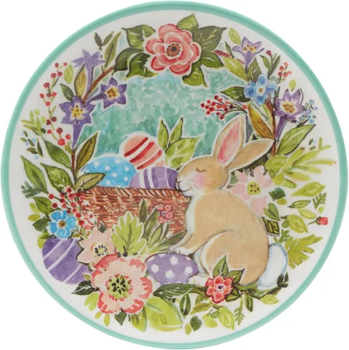 Miniatura 3 de Certified International Joy Of Easter - Juego de vajilla de melamina de 12 piezas, servicio para 4