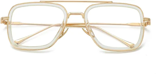 Miniatura 10 de Gafas de bloqueo de luz azul estilo Tony Stark para hombres y mujeres, gafas de juegos de computadora de Iron Man y Spider-Man