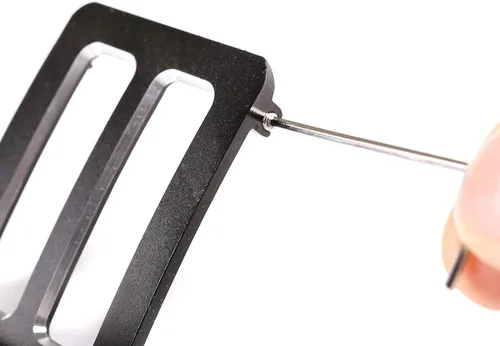 Miniatura 9 de Soporte para teléfono móvil de aleación de aluminio negro en la rejilla central del aire del automóvil, accesorios para Mercedes Benz Clase C W204