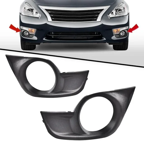 Miniatura 2 de G-PLUS Cubierta de Moldura del Bisel de la Luz Antiniebla del Parachoques Delantero Automático Compatible con 2013-2015 Altima S 2013-2015 Altima
