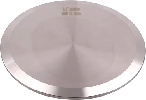 Miniatura 13 de DERNORD Tapa terminal de acero inoxidable 304 que se ajusta a abrazadera de accesorio sanitario (tubo de 12 pulgadas DE)
