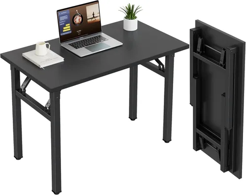 Miniatura 48 de Need AC5 Series - Escritorio plegable para computadora (39.4/47/55/63) pulgadas Teca y negro